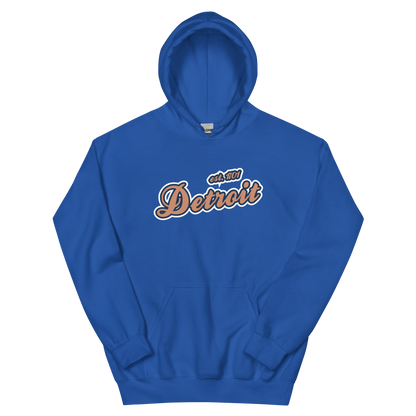 'Detroit EST. 1701' Hoodie (Copper Script Font) | Unisex Standard