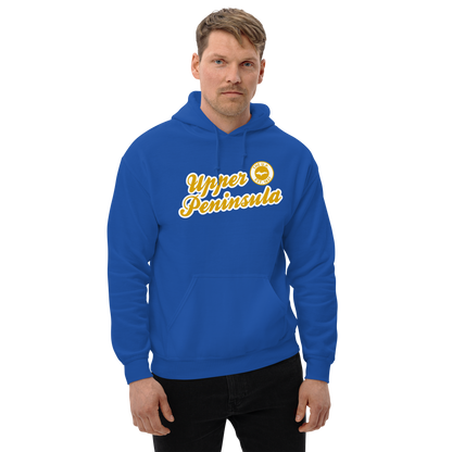 'Upper Peninsula EST. 1837' Hoodie (Gold Script Font) | Unisex Standard