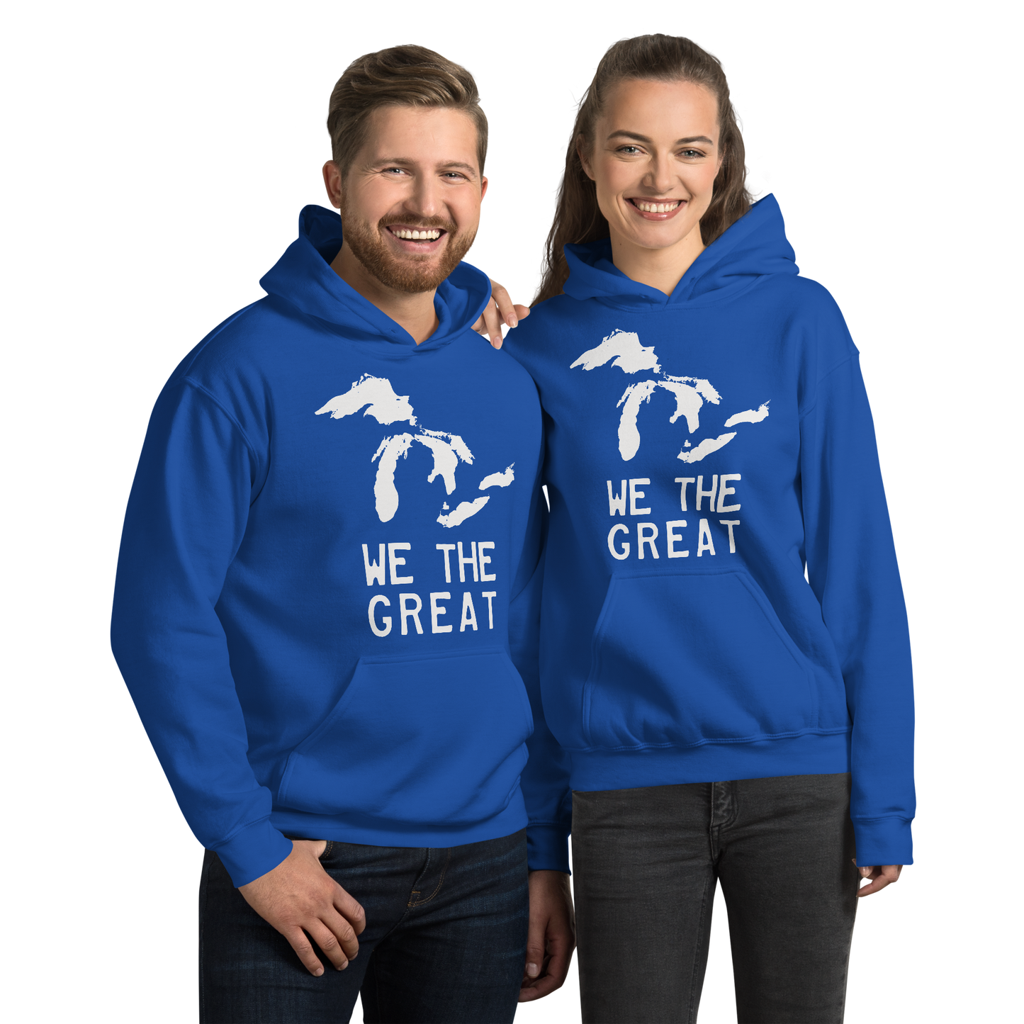 Great Lakes 'We The Great' Hoodie (Birch Bark White) | Unisex Standard