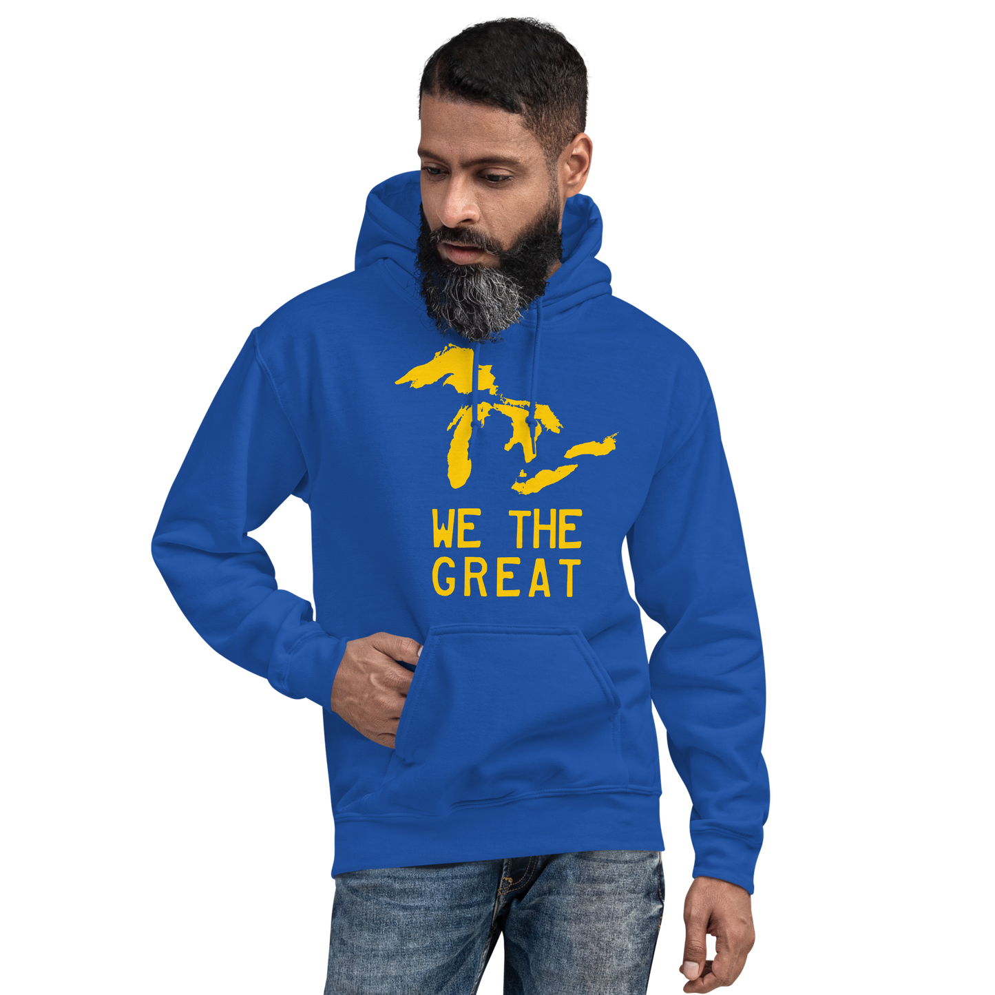 Great Lakes 'We the Great' Hoodie (Gold) | Unisex Standard