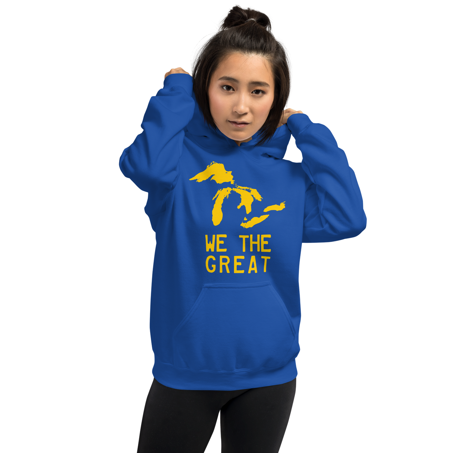 Great Lakes 'We the Great' Hoodie (Gold) | Unisex Standard