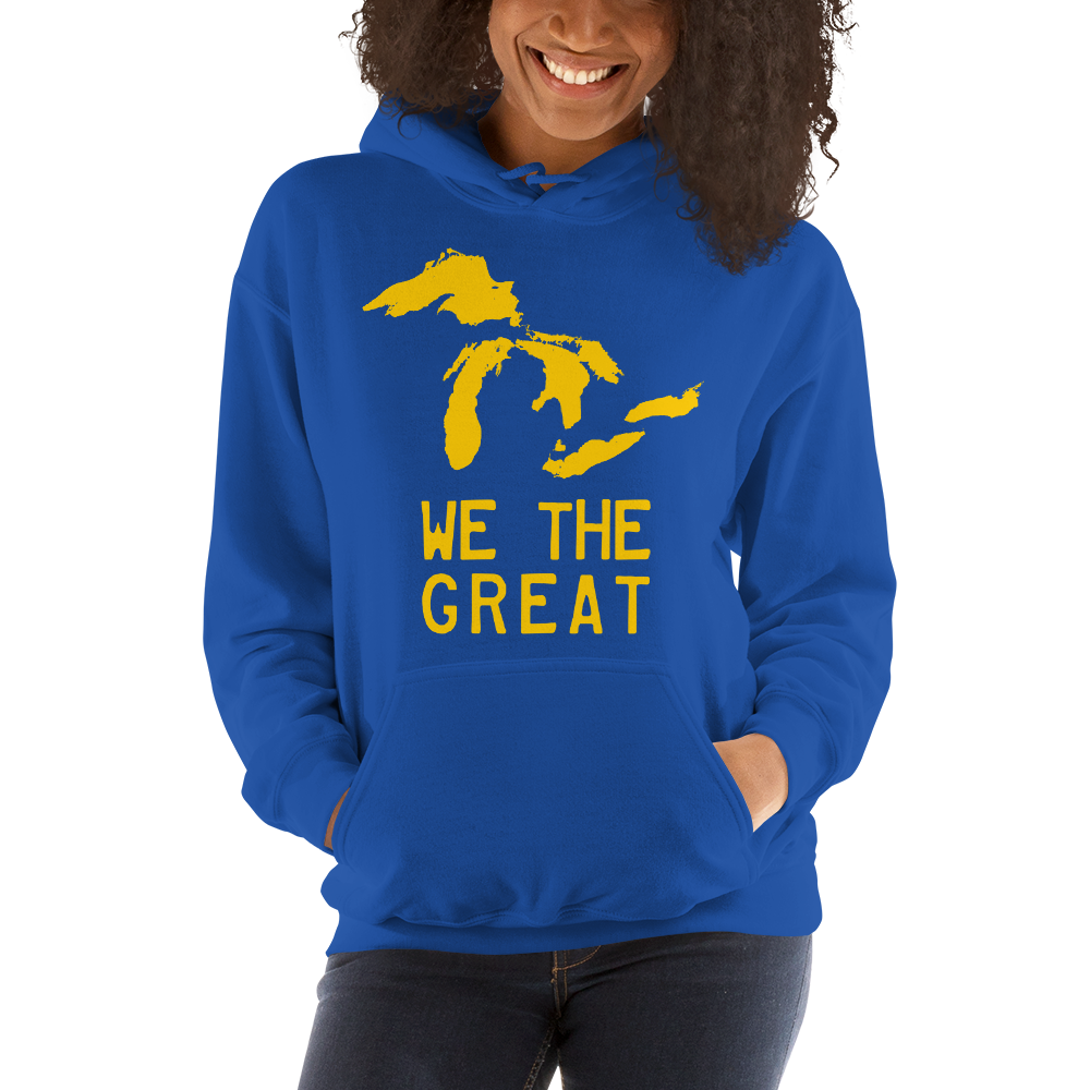 Great Lakes 'We the Great' Hoodie (Gold) | Unisex Standard