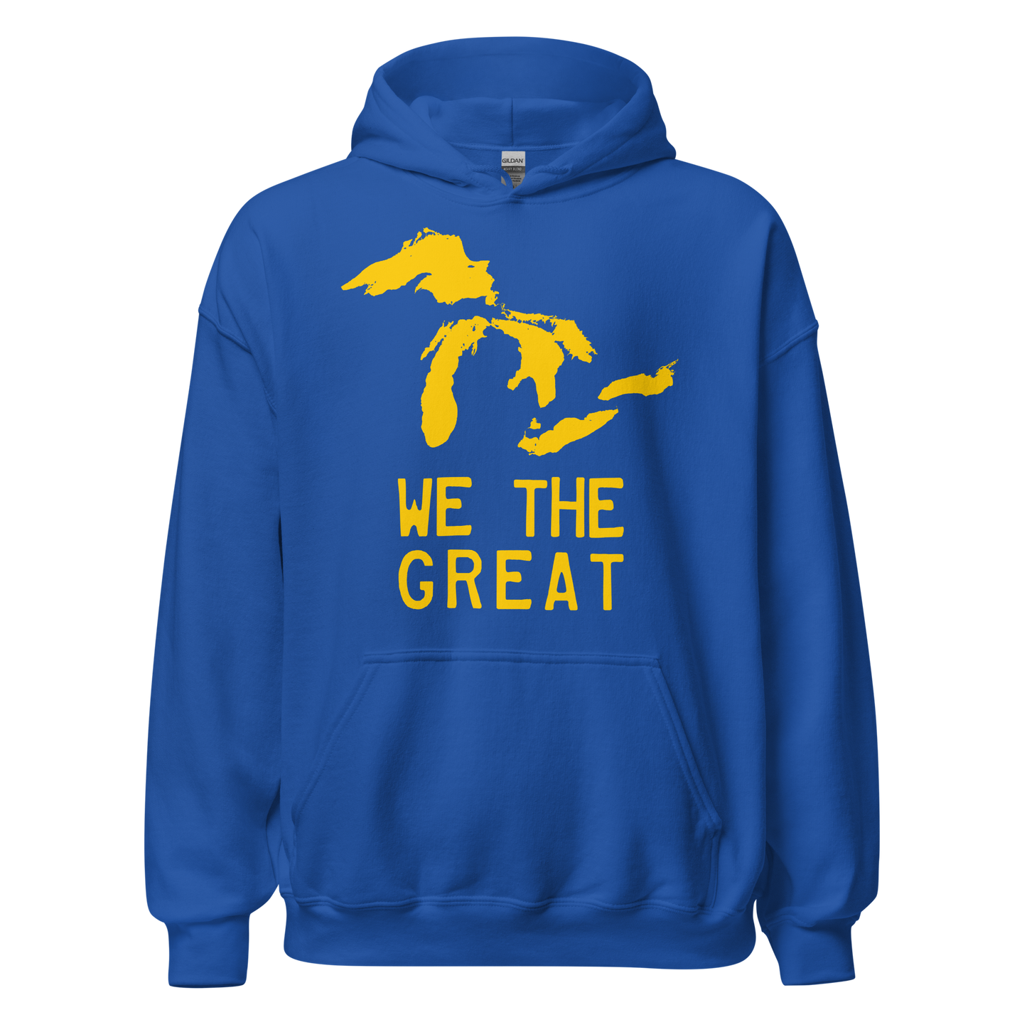 Great Lakes 'We the Great' Hoodie (Gold) | Unisex Standard