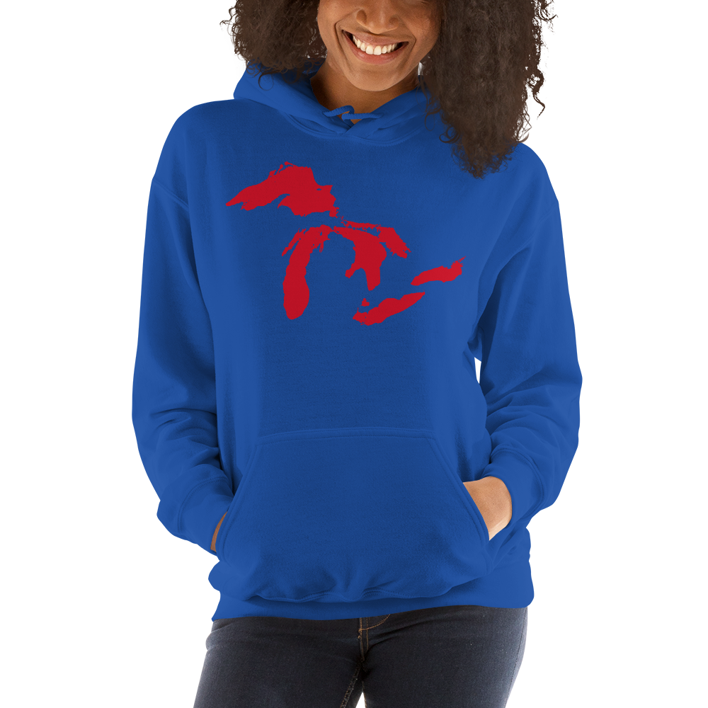 Great Lakes Hoodie (Aliform Red) | Unisex Standard