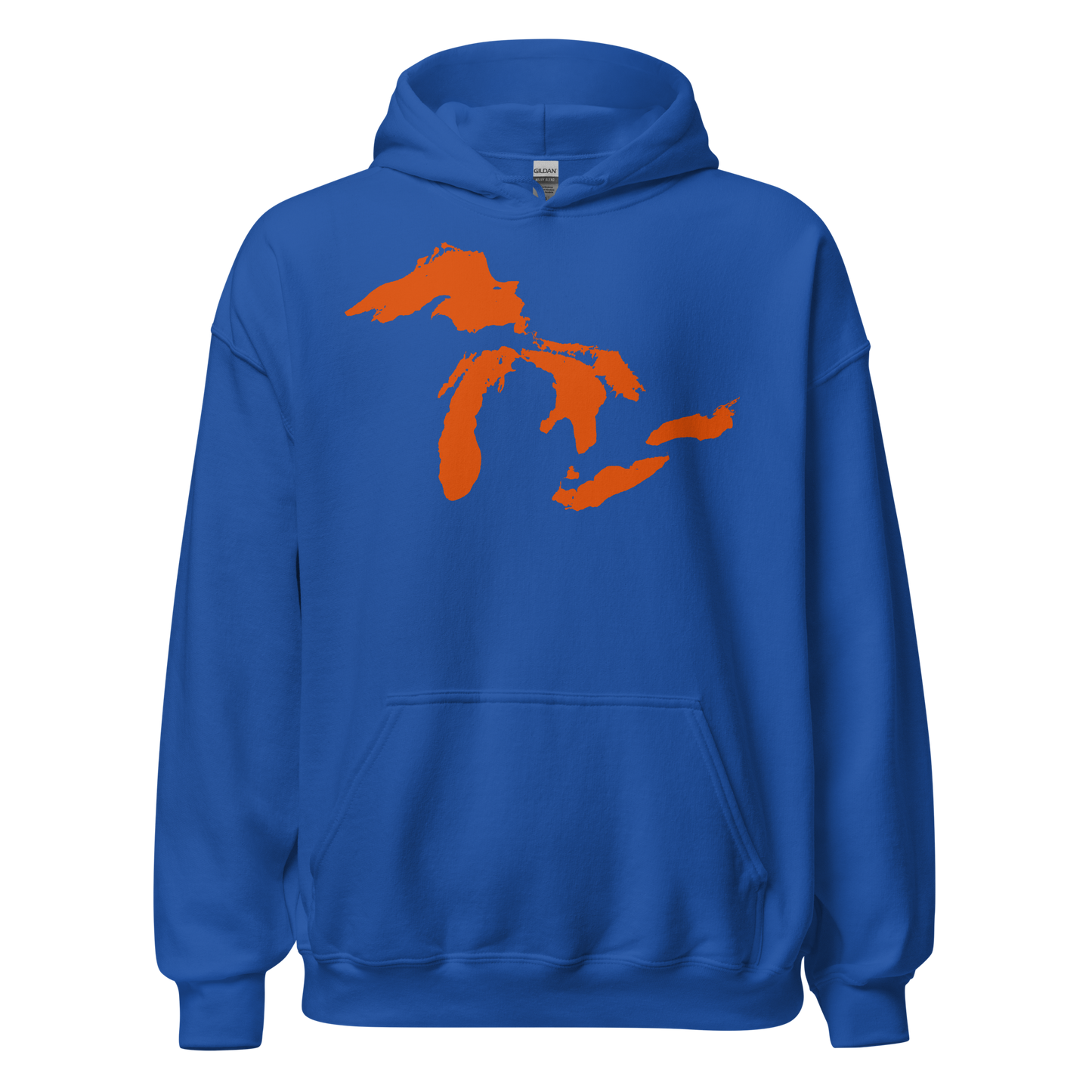 Great Lakes Hoodie (Maple Leaf Orange) | Unisex Standard