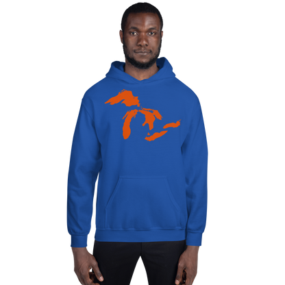 Great Lakes Hoodie (Maple Leaf Orange) | Unisex Standard