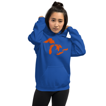 Great Lakes Hoodie (Maple Leaf Orange) | Unisex Standard