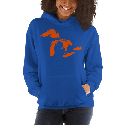 Great Lakes Hoodie (Maple Leaf Orange) | Unisex Standard