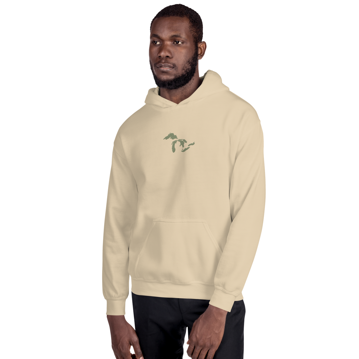 Great Lakes Hoodie (Beachgrass Green) | Unisex Standard - Emb.