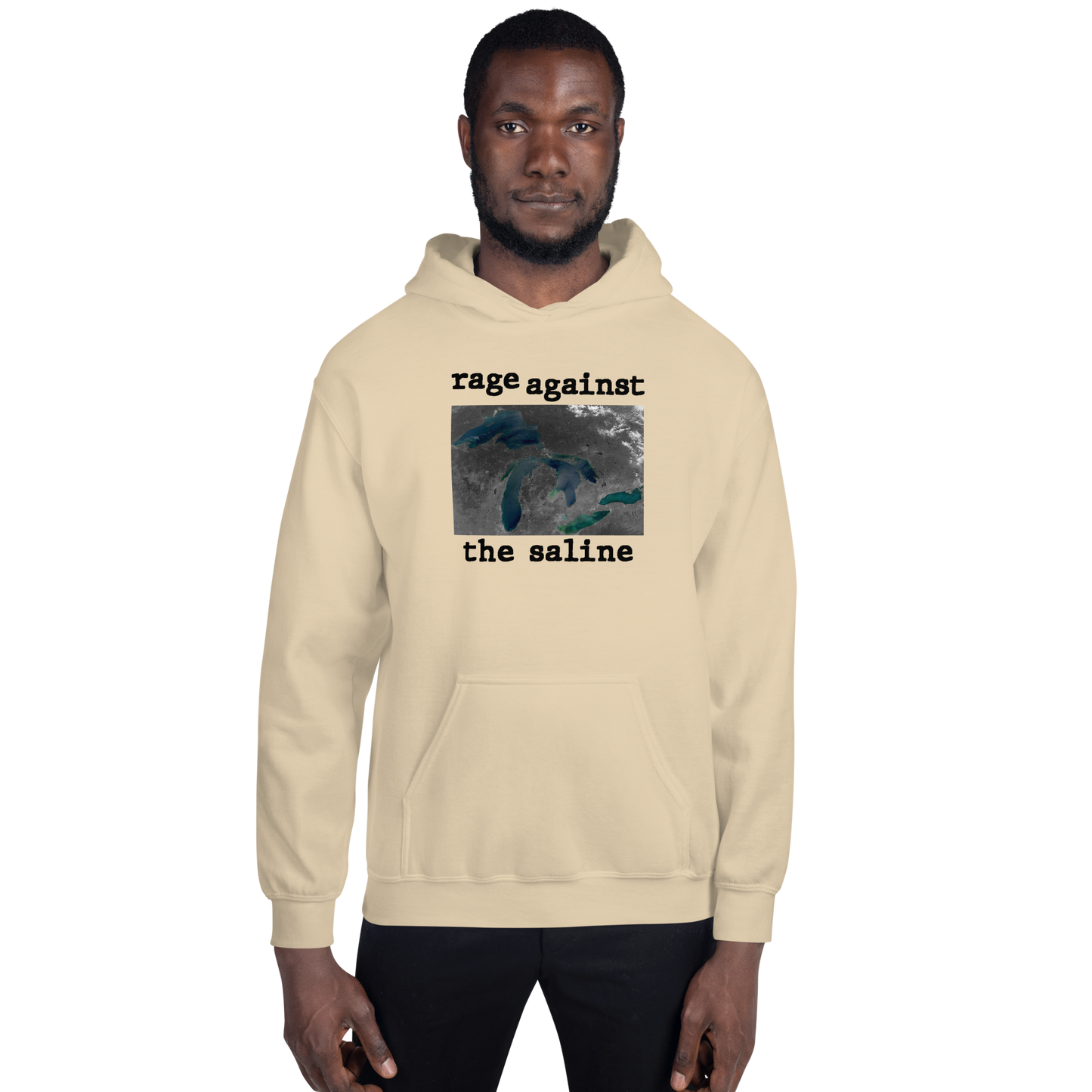 Great Lakes 'Rage Against the Saline' Hoodie | Unisex Standard