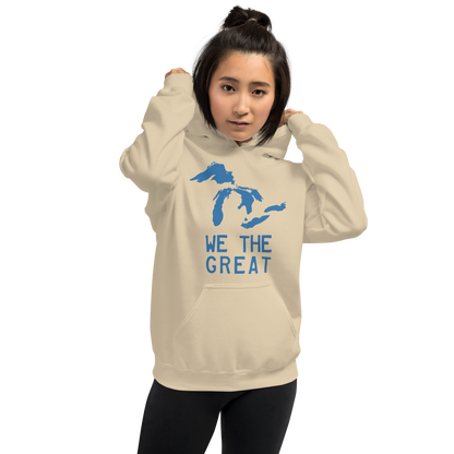 Great Lakes 'We the Great' Hoodie (Superior Blue) | Unisex Standard