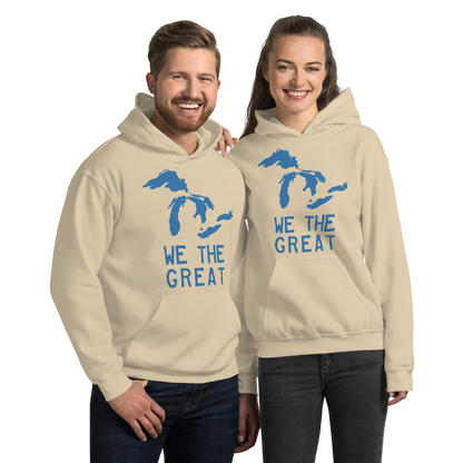 Great Lakes 'We the Great' Hoodie (Superior Blue) | Unisex Standard