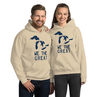 Great Lakes 'We the Great' Hoodie (Navy) | Unisex Standard