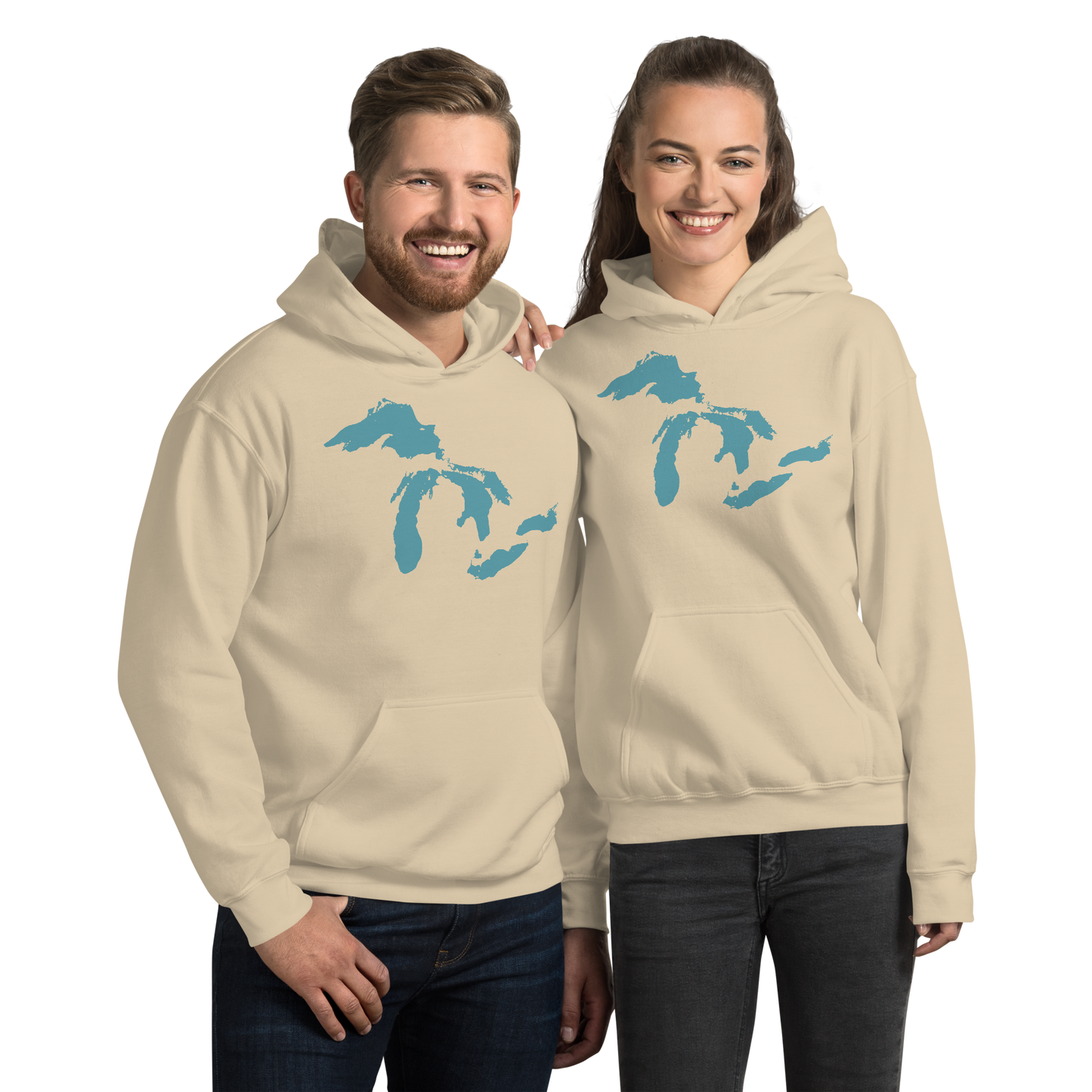 Great Lakes Hoodie (Huron Blue) | Unisex Standard