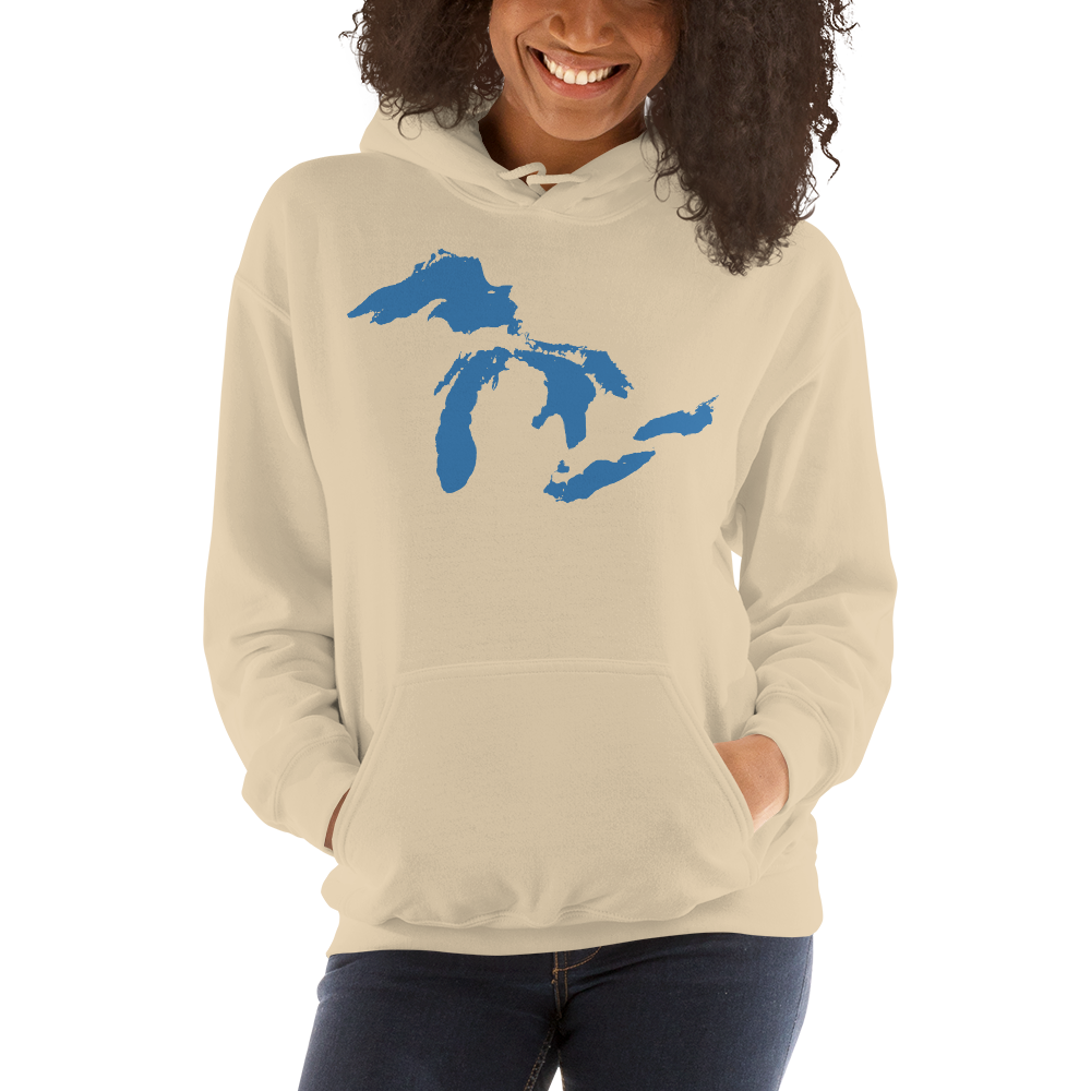 Great Lakes Hoodie (Superior Blue) | Unisex Standard