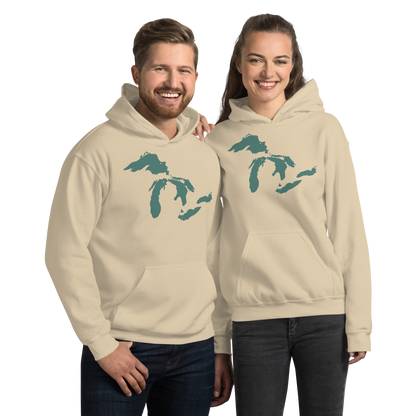 Great Lakes Hoodie (Copper Green) | Unisex Standard