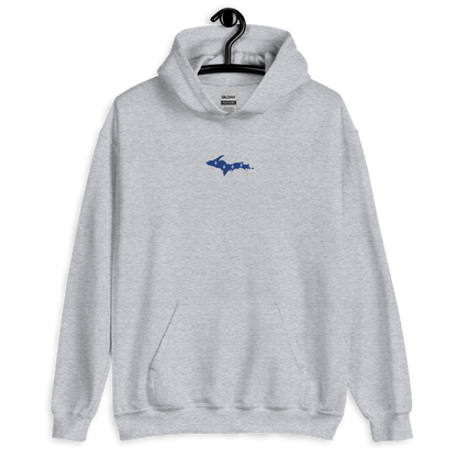 Michigan Upper Peninsula Hoodie (w/ Embroidered UP Quebec Flag Outline) | Unisex Standard