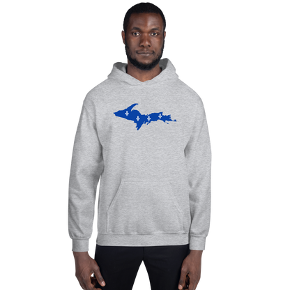 Michigan Upper Peninsula Hoodie (w/ UP Quebec Flag Outline) | Unisex Standard