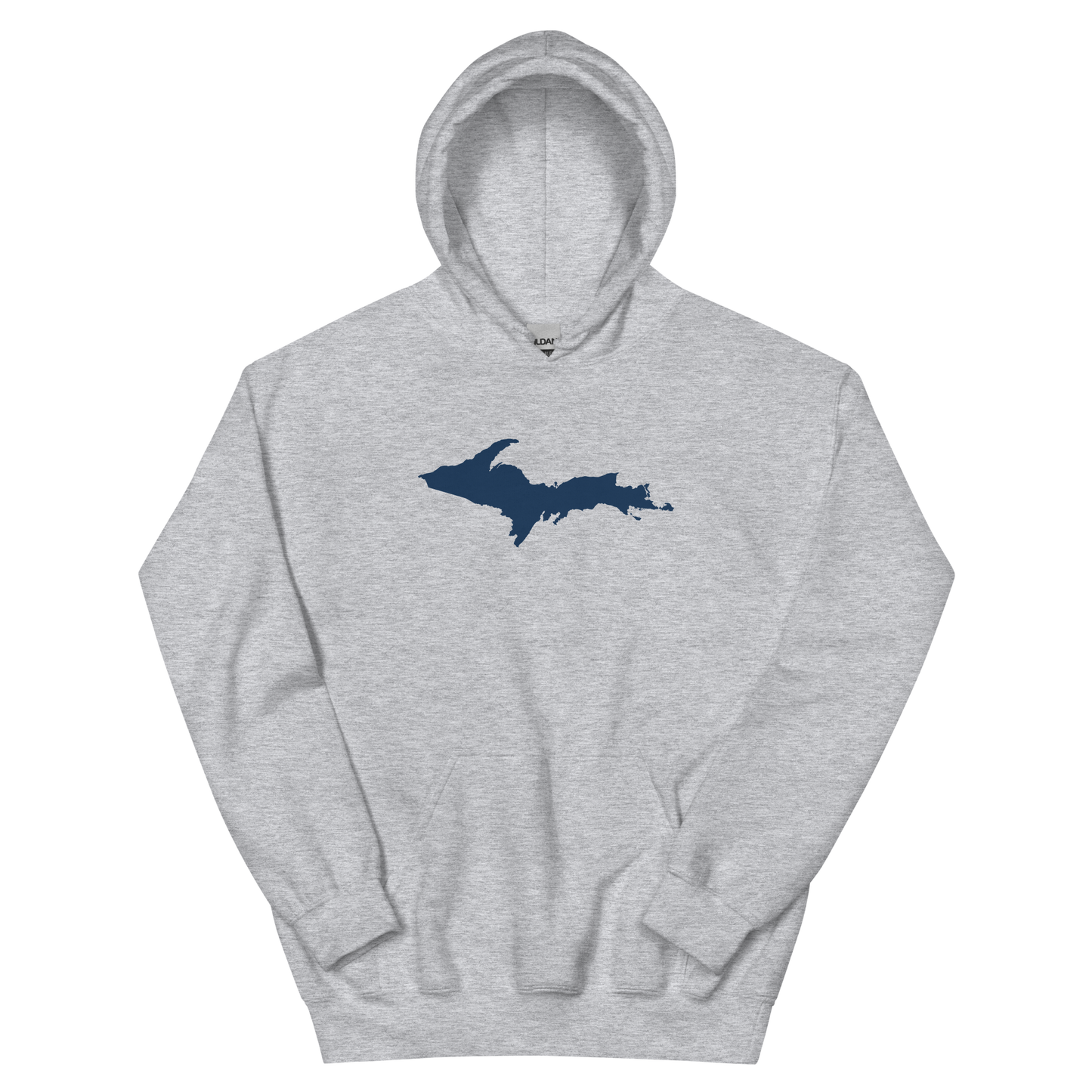 Michigan Upper Peninsula Hoodie (w/ UP Outline) | Unisex Standard