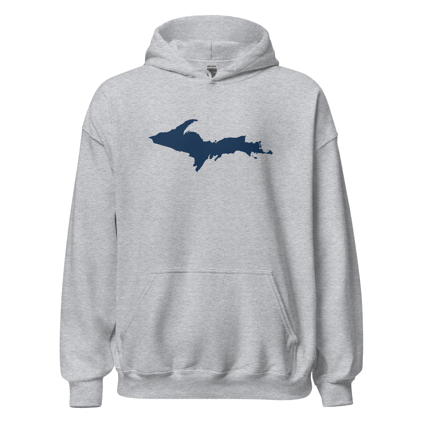 Michigan Upper Peninsula Hoodie (w/ UP Outline) | Unisex Standard