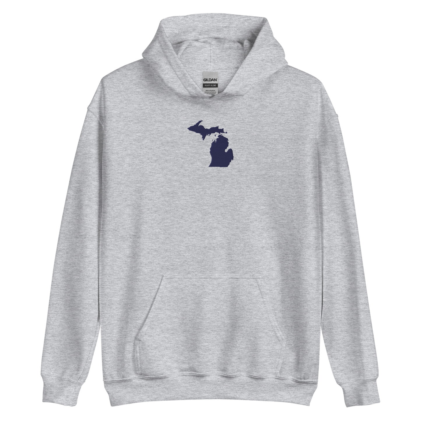 Michigan Hoodie (w/ MI Outline) | Unisex Standard - Emb.