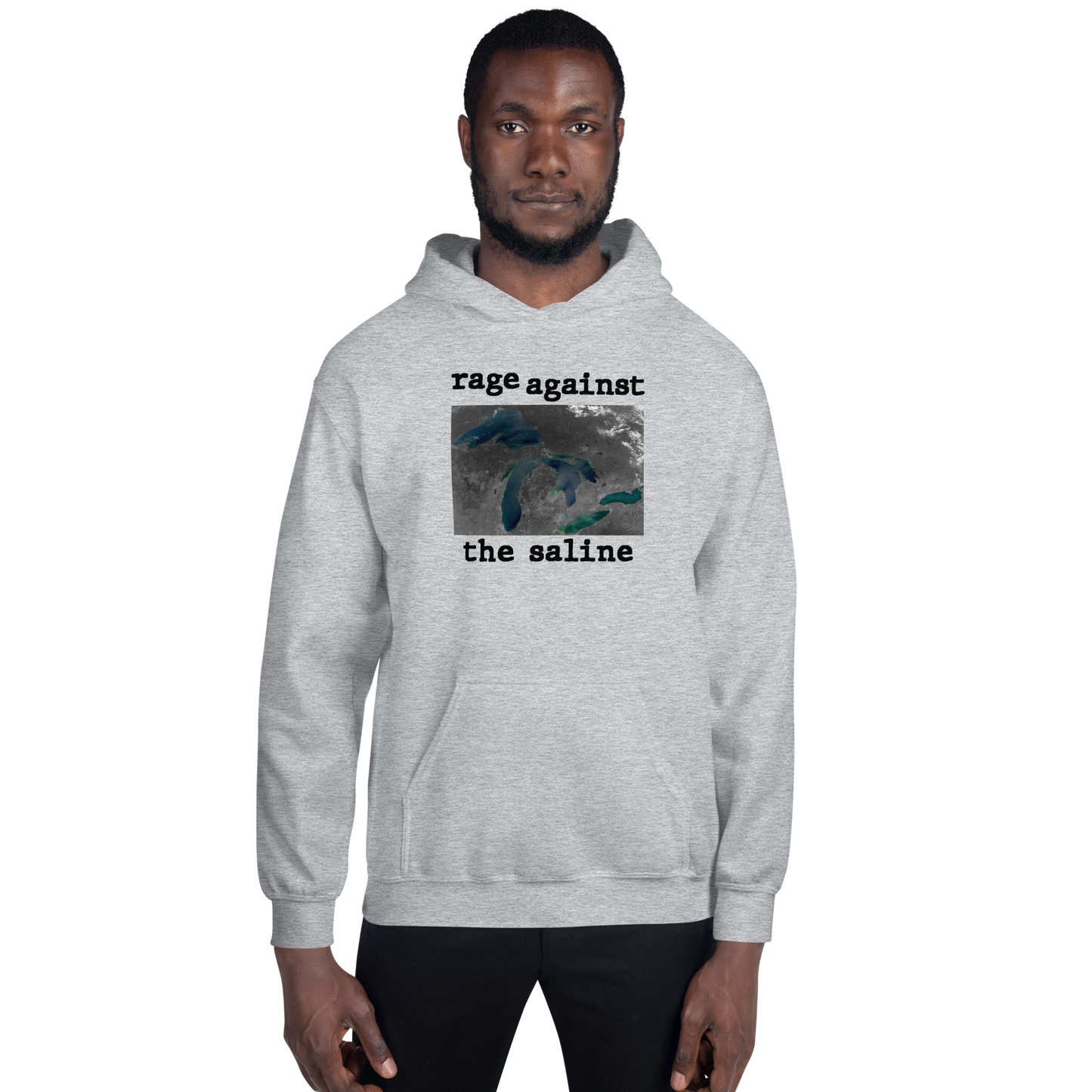 Great Lakes 'Rage Against the Saline' Hoodie | Unisex Standard