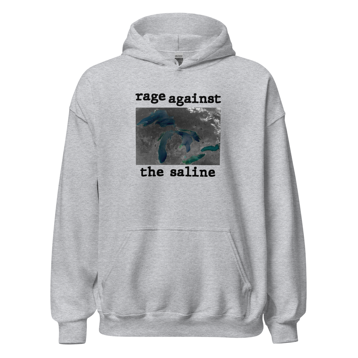 Great Lakes 'Rage Against the Saline' Hoodie | Unisex Standard