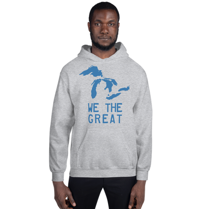 Great Lakes 'We the Great' Hoodie (Superior Blue) | Unisex Standard