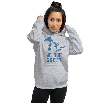 Great Lakes 'We the Great' Hoodie (Superior Blue) | Unisex Standard