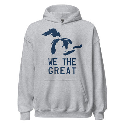 Great Lakes 'We the Great' Hoodie (Navy) | Unisex Standard