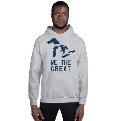 Great Lakes 'We the Great' Hoodie (Navy) | Unisex Standard