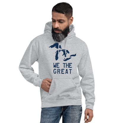 Great Lakes 'We the Great' Hoodie (Navy) | Unisex Standard