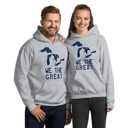 Great Lakes 'We the Great' Hoodie (Navy) | Unisex Standard