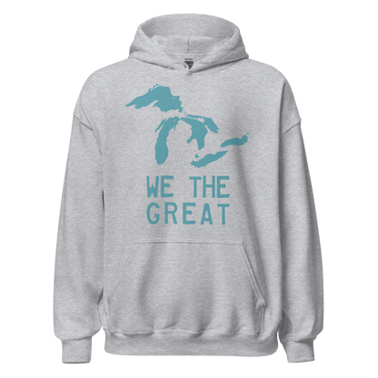 Great Lakes 'We the Great' Hoodie (Huron Blue) | Unisex Standard