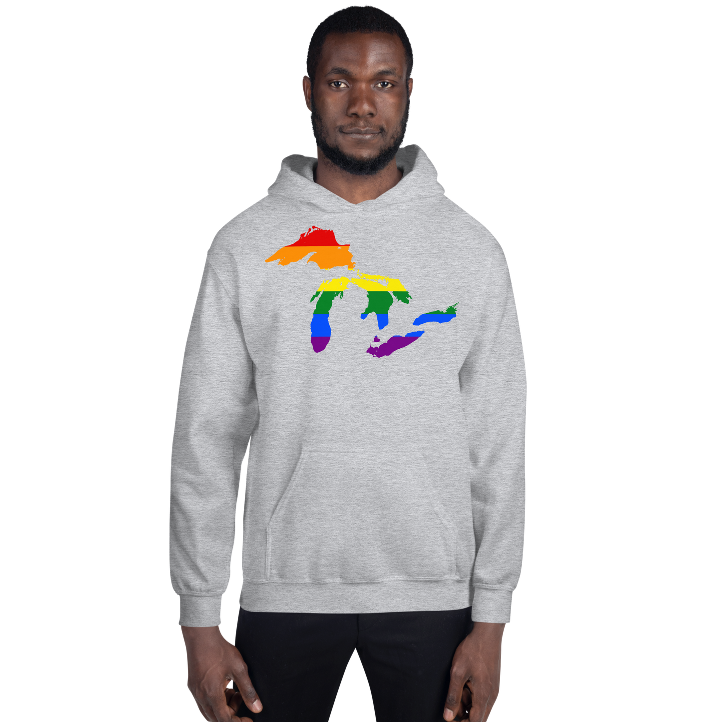 Great Lakes Hoodie (Rainbow Pride Edition) | Unisex Standard