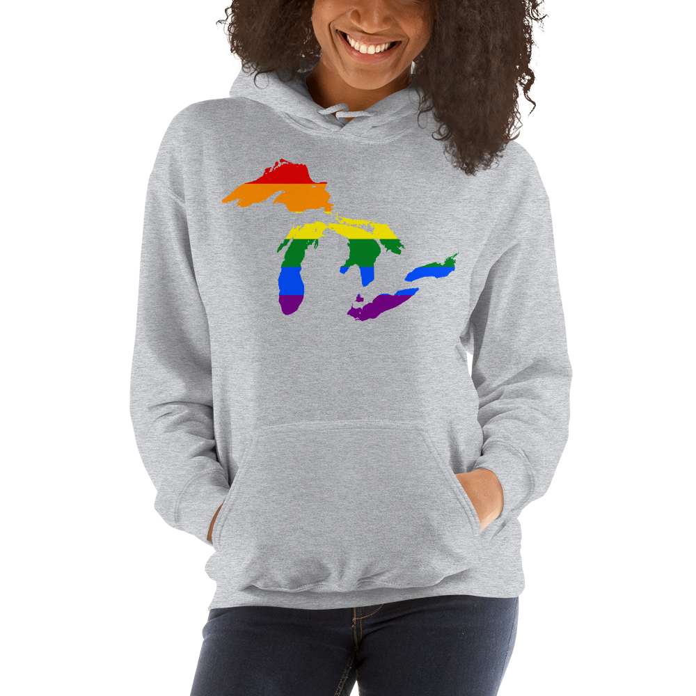 Great Lakes Hoodie (Rainbow Pride Edition) | Unisex Standard