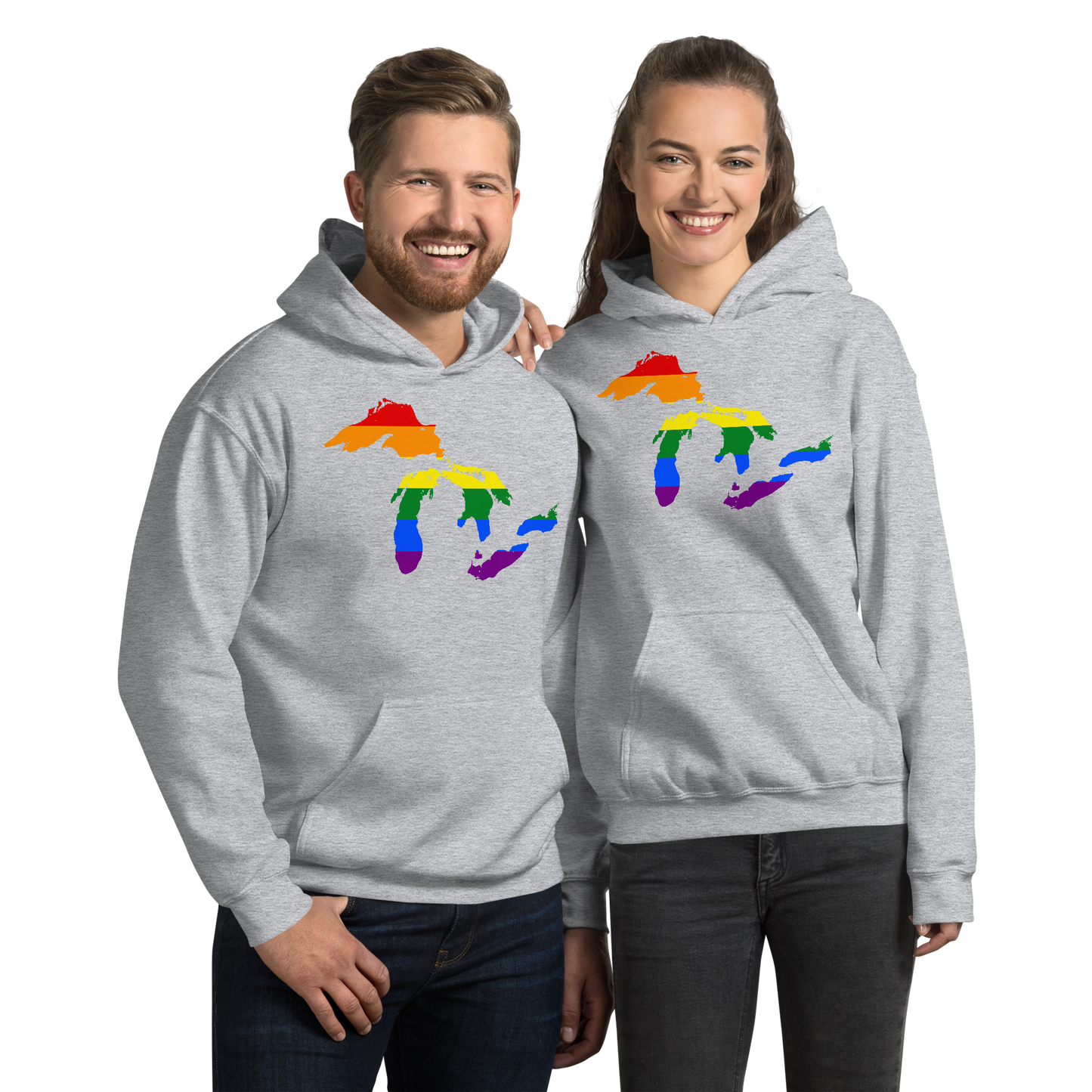 Great Lakes Hoodie (Rainbow Pride Edition) | Unisex Standard