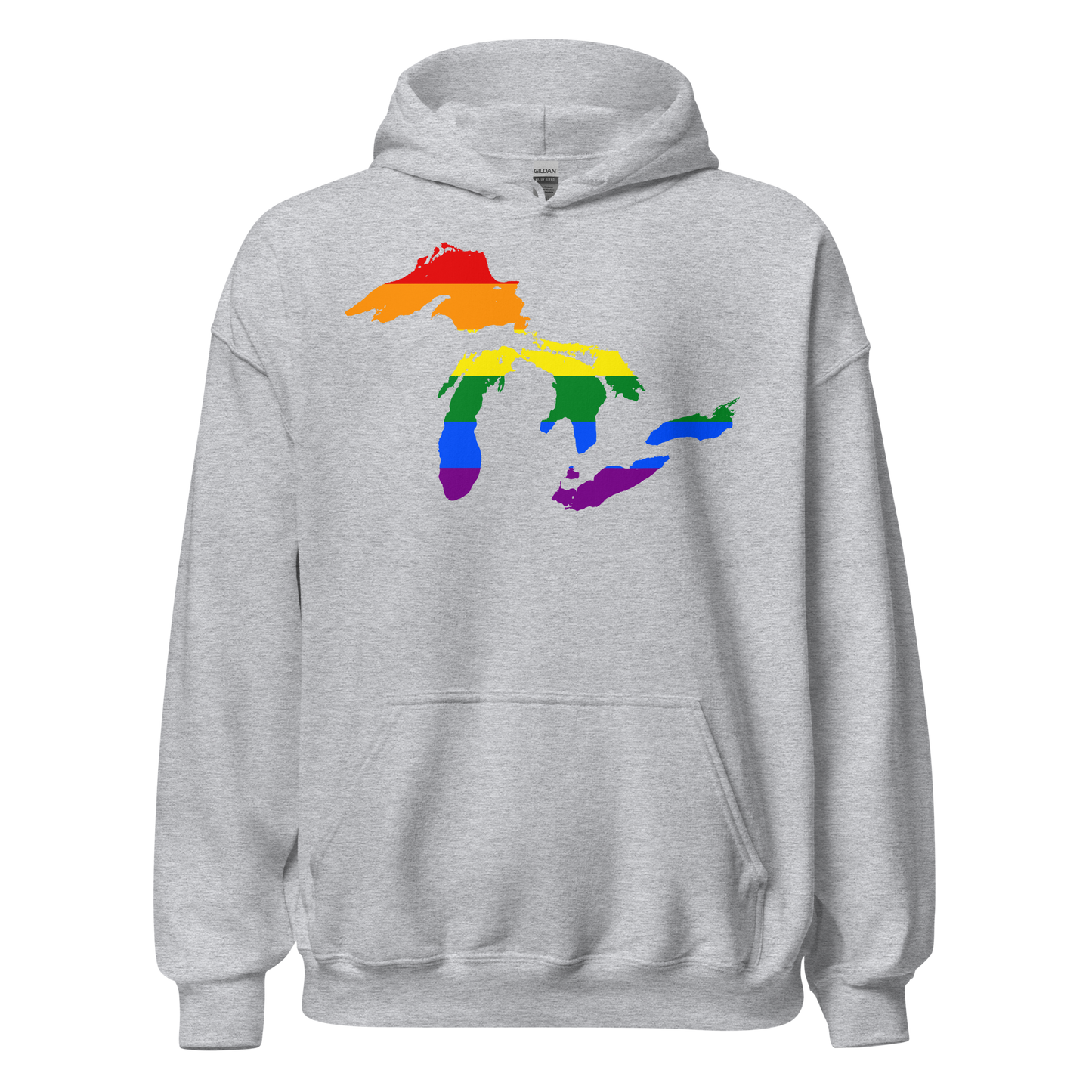 Great Lakes Hoodie (Rainbow Pride Edition) | Unisex Standard