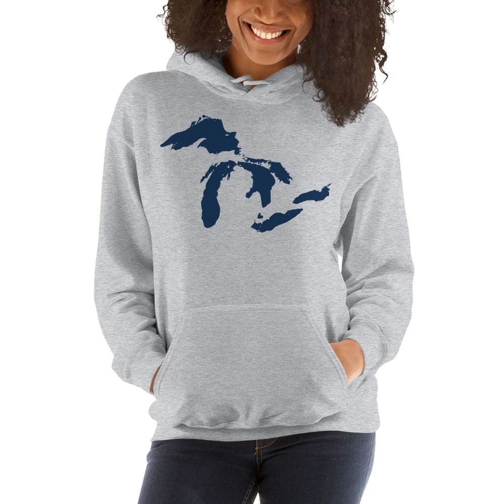 Great Lakes Hoodie (Navy) | Unisex Standard