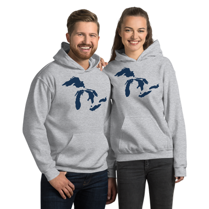 Great Lakes Hoodie (Navy) | Unisex Standard