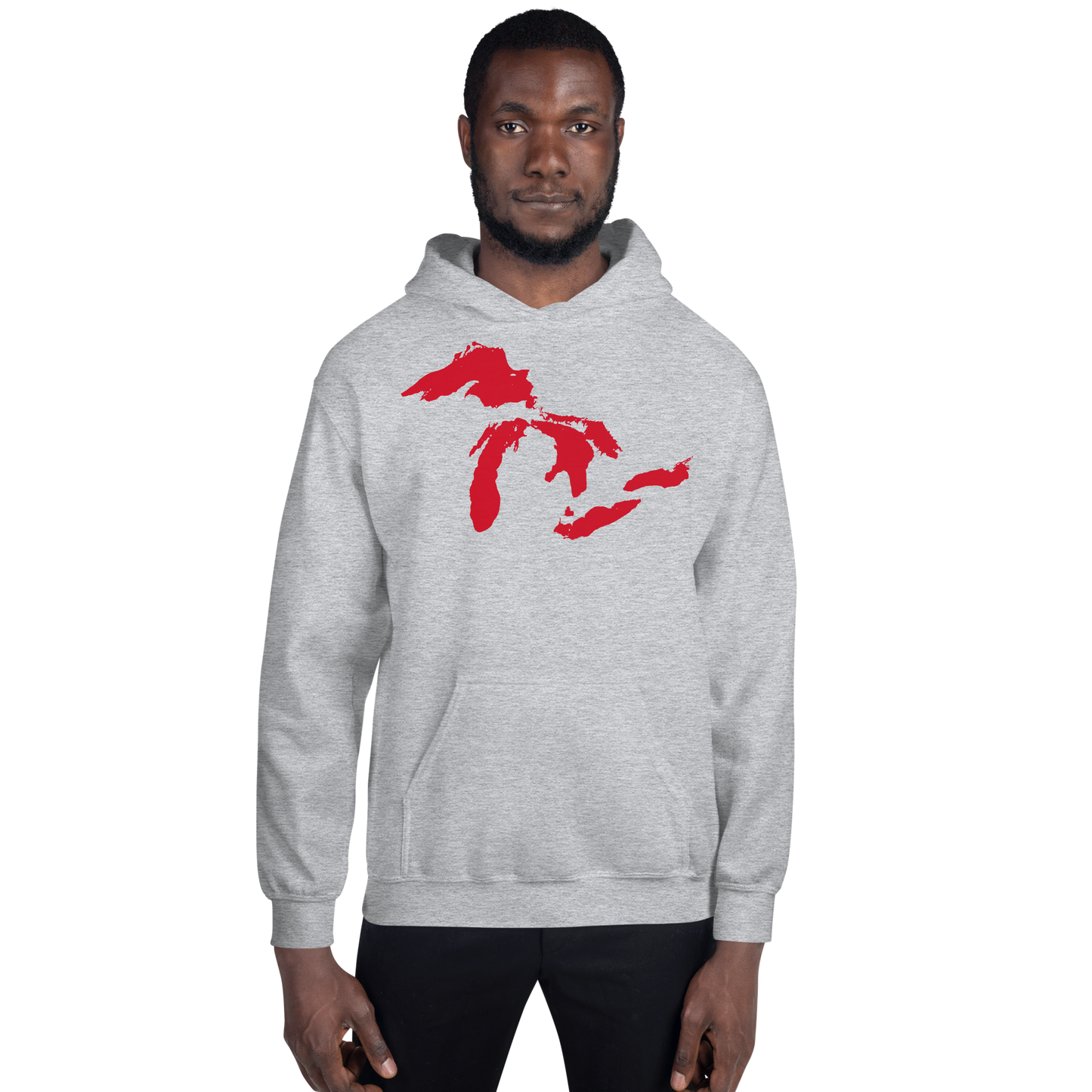 Great Lakes Hoodie (Aliform Red) | Unisex Standard