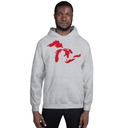 Great Lakes Hoodie (Aliform Red) | Unisex Standard