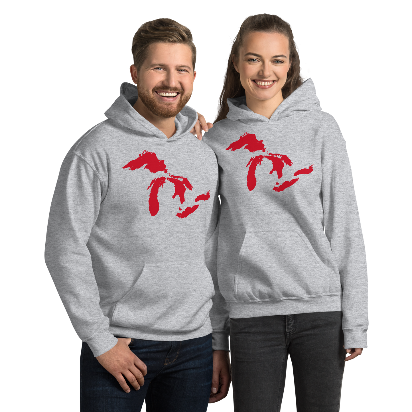 Great Lakes Hoodie (Aliform Red) | Unisex Standard