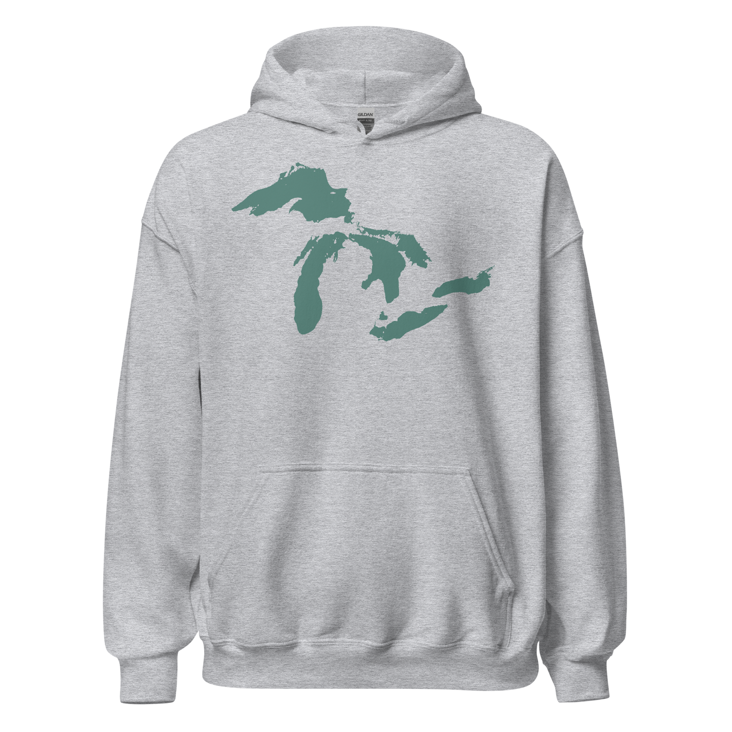 Great Lakes Hoodie (Copper Green) | Unisex Standard