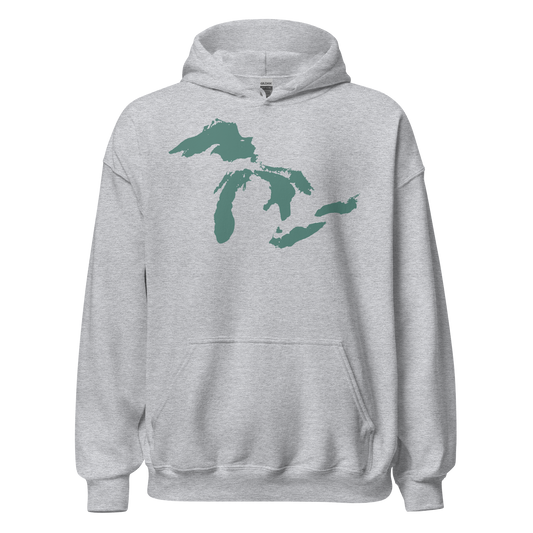 Great Lakes Hoodie (Copper Green) | Unisex Standard