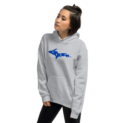 Michigan Upper Peninsula Hoodie (w/ UP Quebec Flag Outline) | Unisex Standard