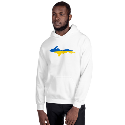 Michigan Upper Peninsula Hoodie (w/ UP Ukraine Outline) | Unisex Standard