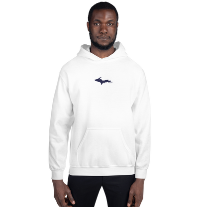 Michigan Upper Peninsula Hoodie (w/ Embroidered UP Outline) | Unisex Standard