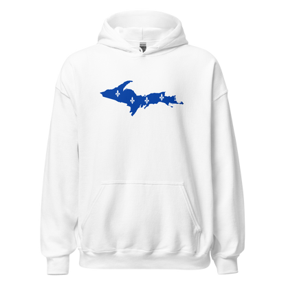 Michigan Upper Peninsula Hoodie (w/ UP Quebec Flag Outline) | Unisex Standard