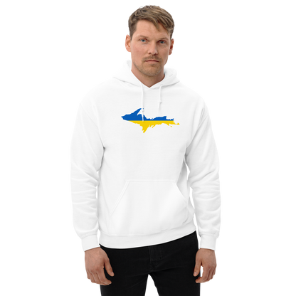 Michigan Upper Peninsula Hoodie (w/ UP Ukraine Outline) | Unisex Standard